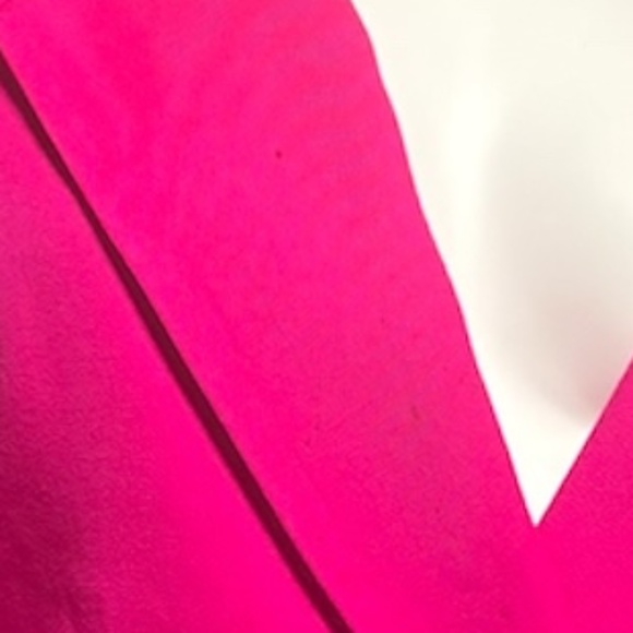 Lillie Rubin Exclusive Vintage Hot Pink Wool blazer - size 6 - Picture 3 of 3